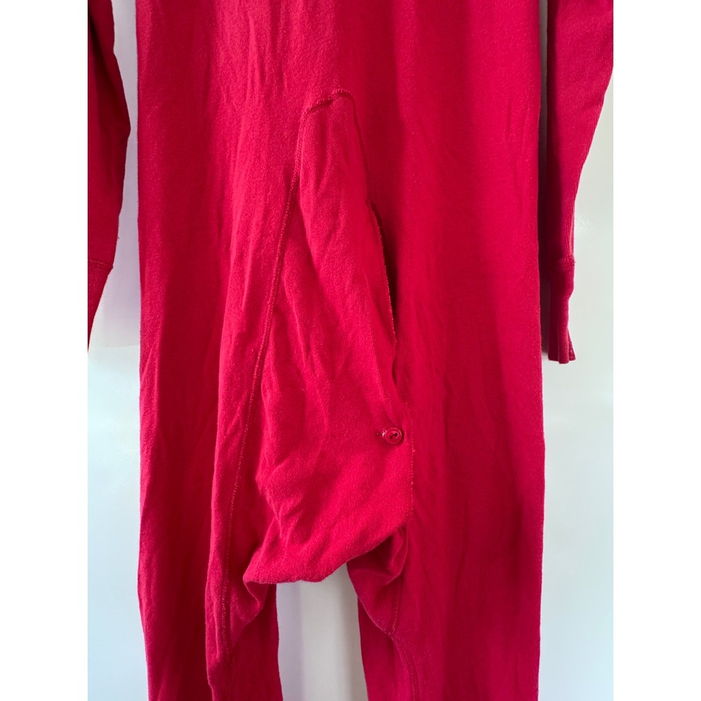 Vintage Carhartt Red Union Suit Thermal One Piece Long John K12 Mens Large - Picture 9 of 10